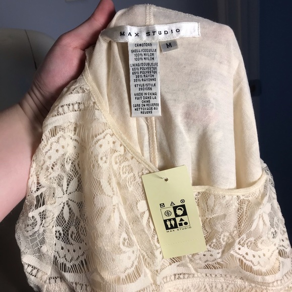 White Lace Max Studio Dress - Picture 7 of 8